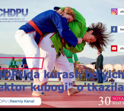 CHDPUda kurash bo'yicha "Rektor kubogi" o'tkaziladi