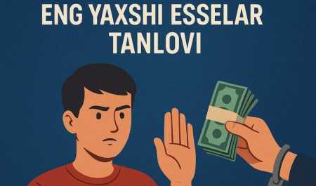 YOSHLAR KORRUPSIYAGA YO‘Q DEYDI!